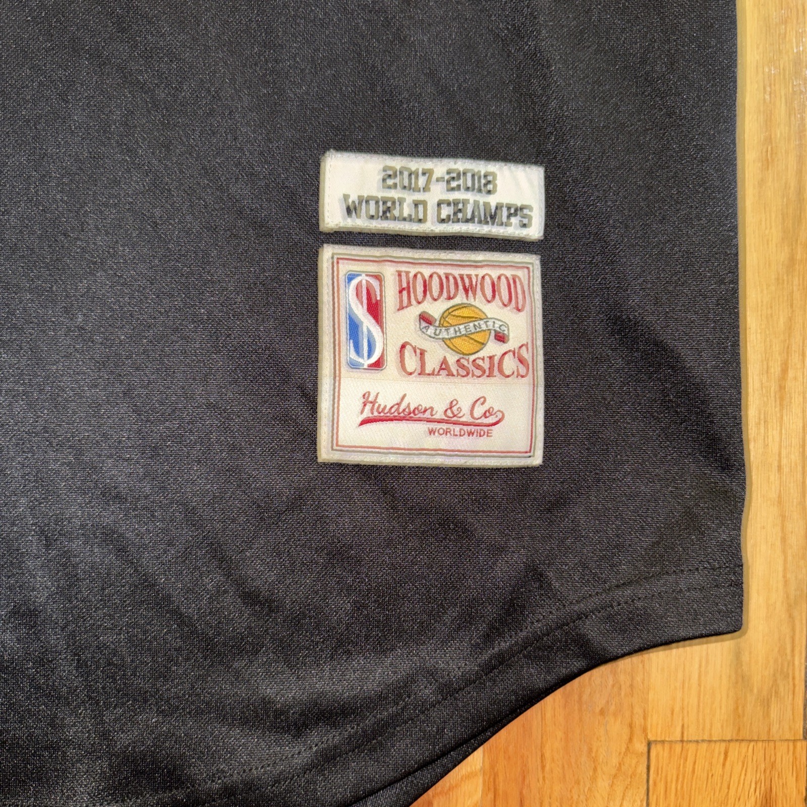 Hudson Outerwear Hoodwood Classics Baller Jersey Black Get All This Money 2X