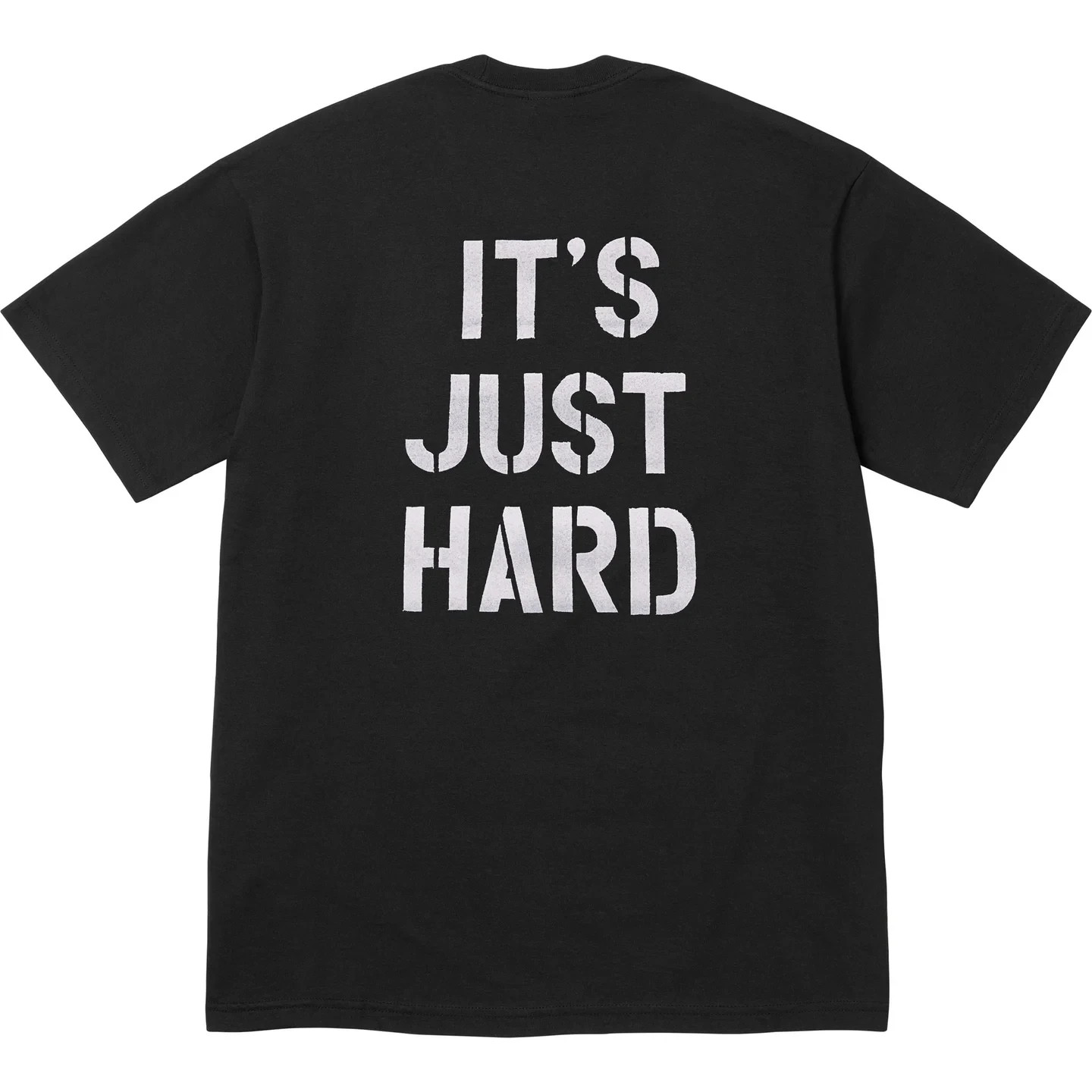 Supreme SS26 Marc Hundley Hard Graphic Logo Tee Black Size XXL New Rare IN HAND