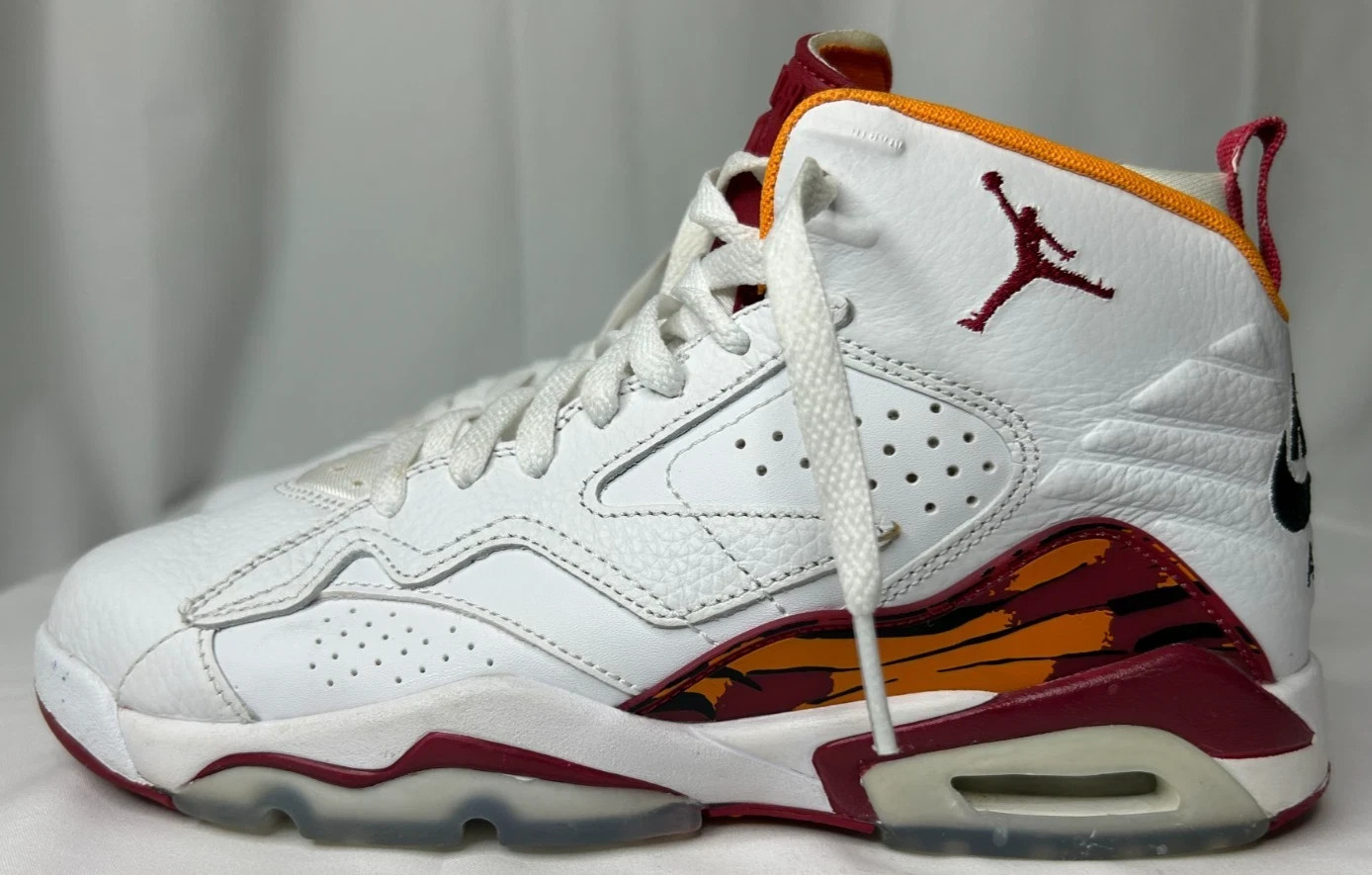 Jordan Big Kid’s Jumpman MVP White/Cardinal Red (DZ5577 168) – 6.5