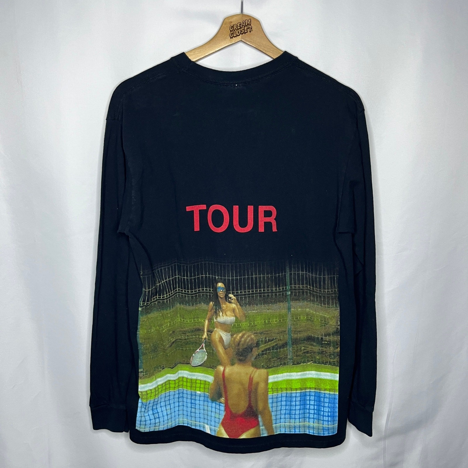 Kanye West Yeezy Season YZY Ye Kim K Life of Saint Pablo Pop Up Tour Merch Tee M