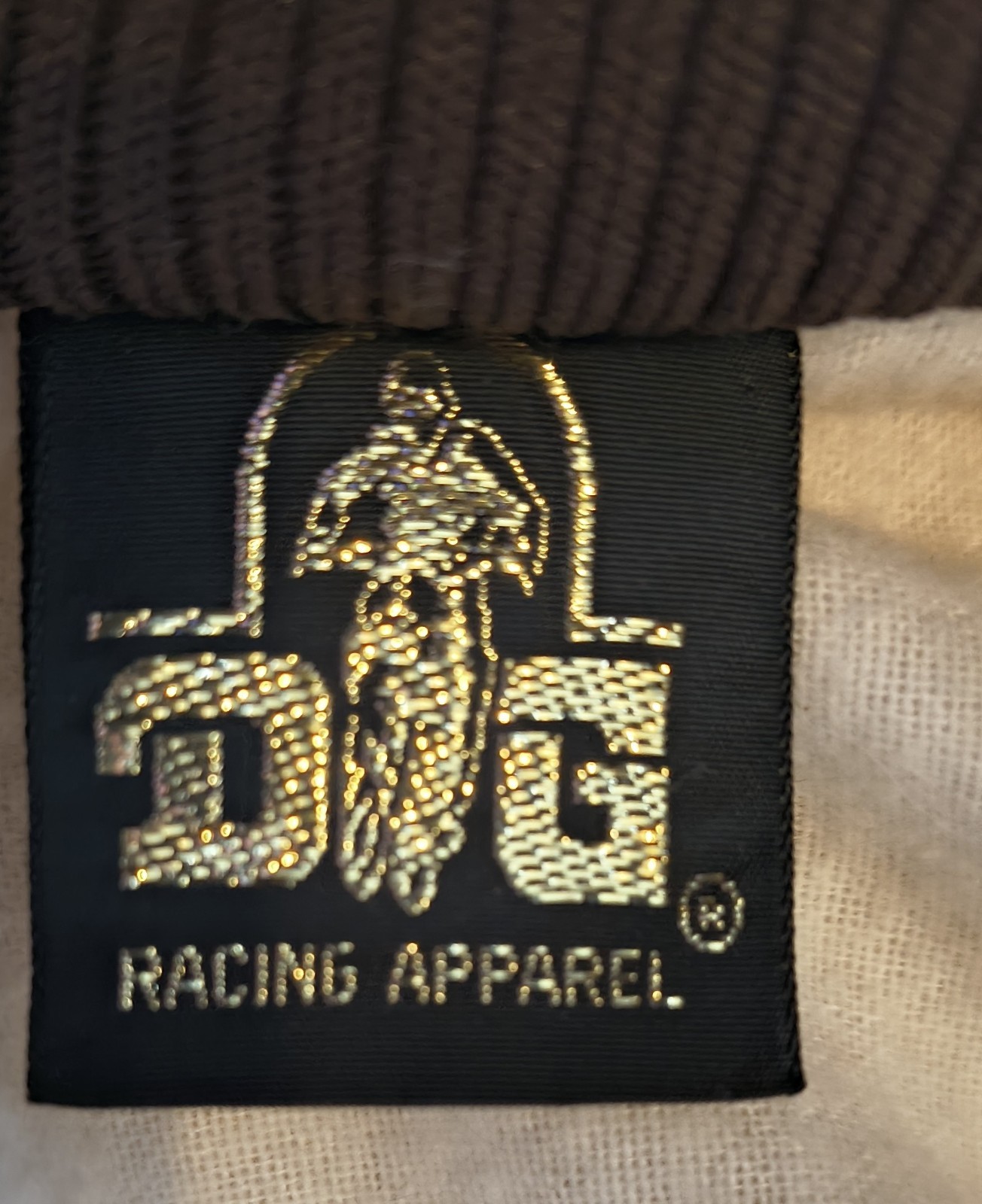 Vintage 1980s Mercedes-Benz Satin Bomber Jacket Gold F1 Racing Made in USA Small