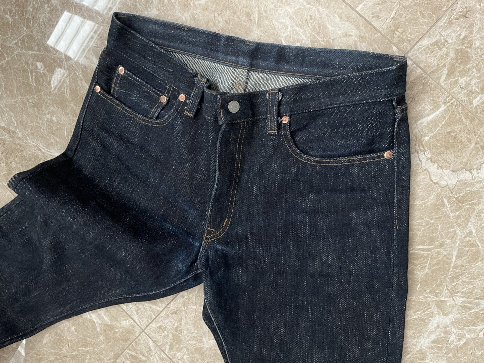 Kojima Genes 23 oz – Size 36 -Made In Japan Raw Selvedge Denim RNB-102RZ Jeans