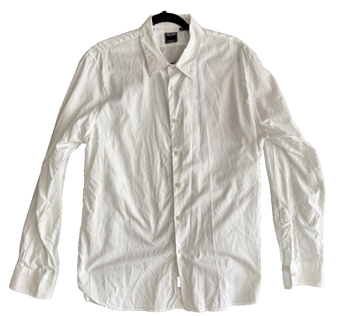 Todd Snyder – XL – White Long Sleeve Shirt – Poplin – Excellent Condition
