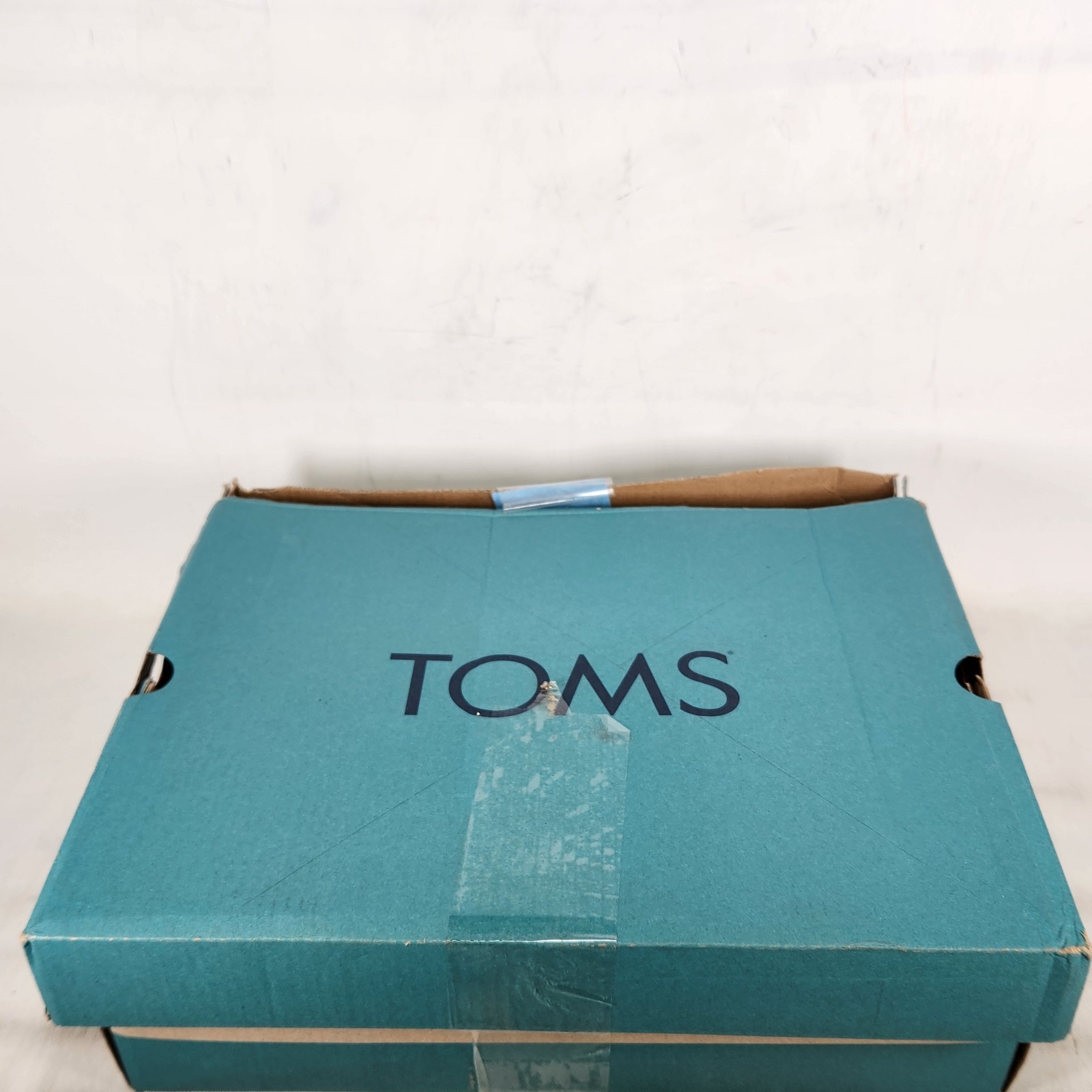 Size 9 – TOMS Kinsley – Flame Slubby Woven Bow Tow
