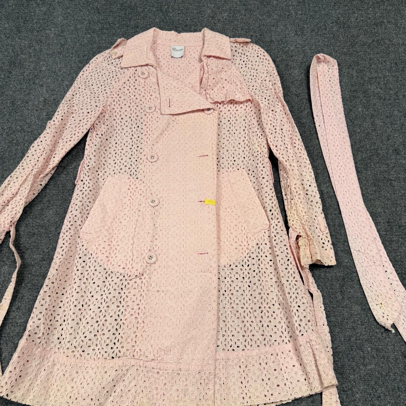 Red Valentino light pink trench coat 100% Cotton