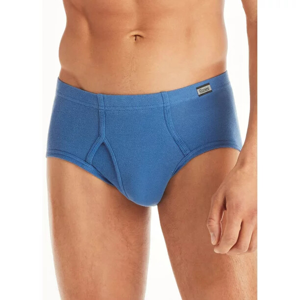 3 or 6 pack Hanes Men’s Underwear Briefs Pack Bikini Mid-Rise, Moisture-Wicking