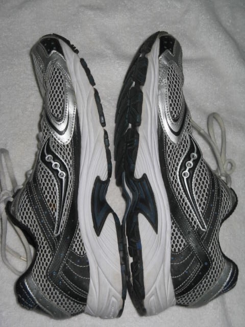 Saucony Grid Cohesion 3 Mens 11.5 Running Shoes Silver Blue Black Gray 25042-14