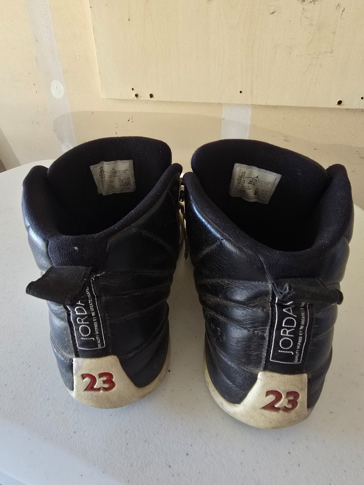 Nike Air Jordan 12 Retro Playoff 2022 Size 10 Basketball Shoes (CT8013-006)