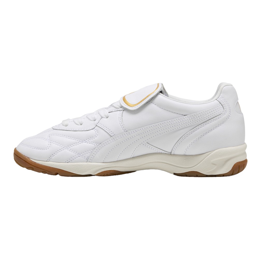 PUMA King Indoor Lace Up Mens White Sneakers Casual Shoes 40168302