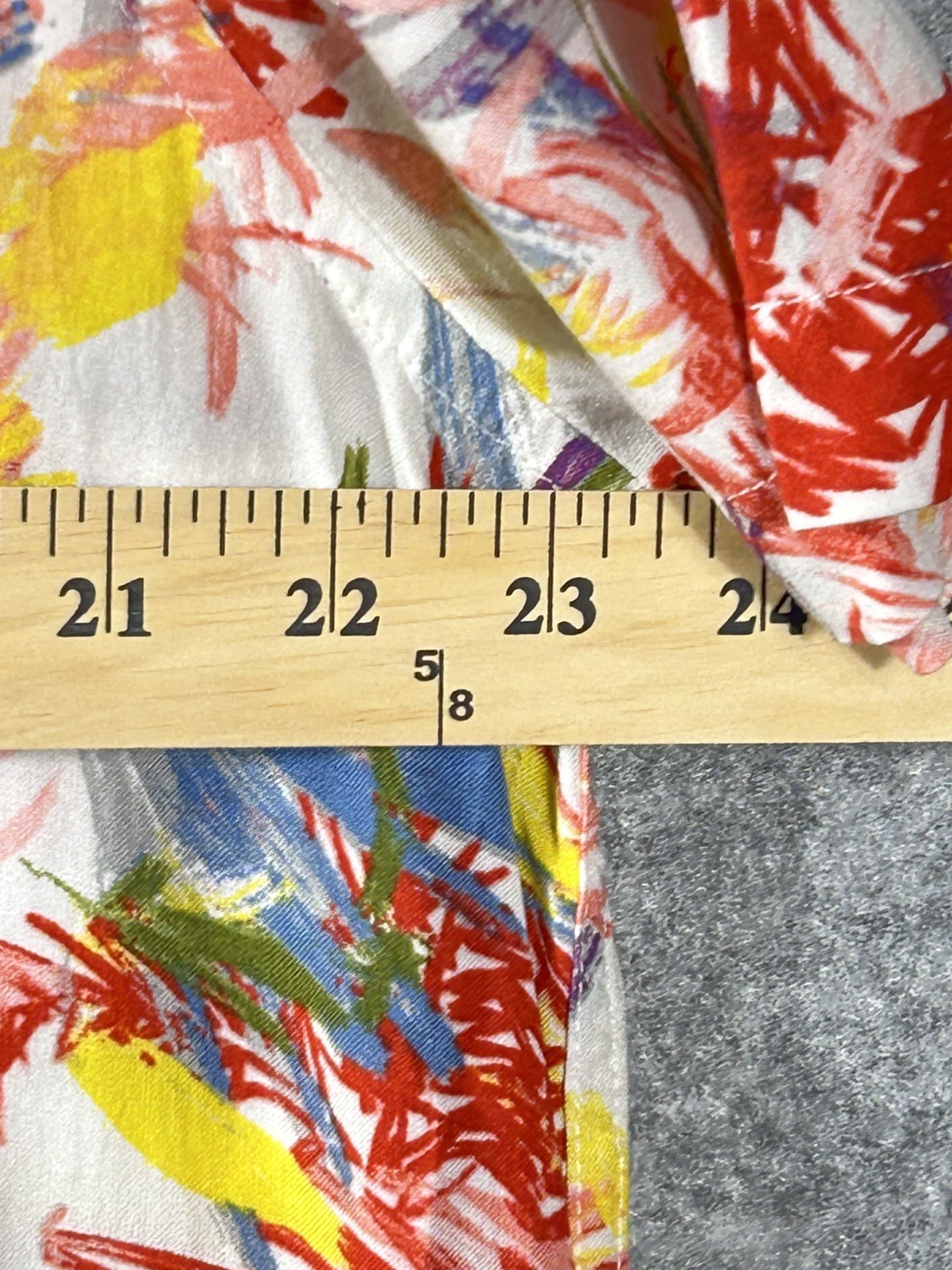 Guess Los Angeles Men’s Camp Collar Tropical Print Shirt XL Y2K Silky Button Up