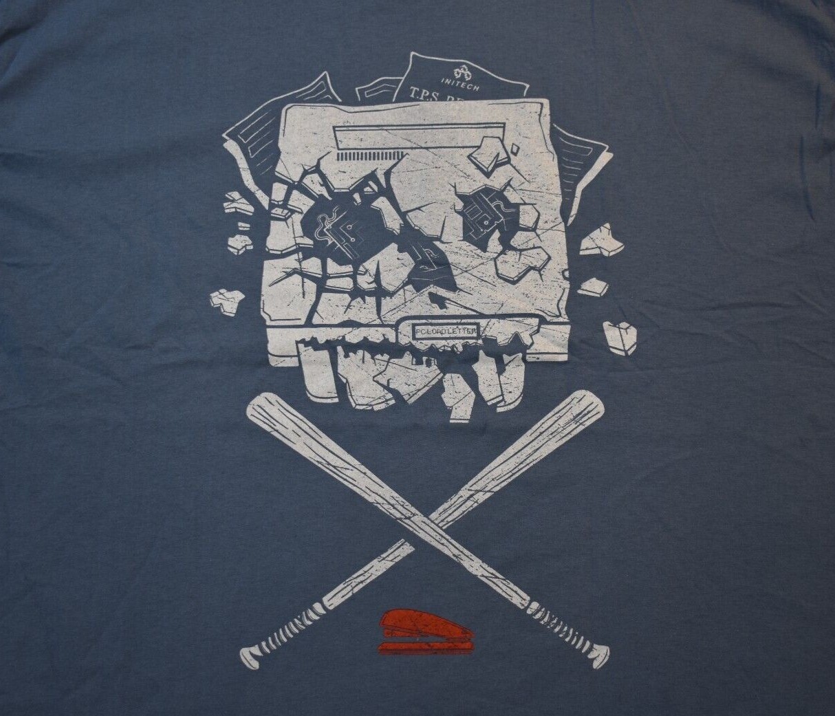 Loot Crate Mens Office Space Baseball Bats Mayhem Tee Shirt New S, L, 2XL, 3XL