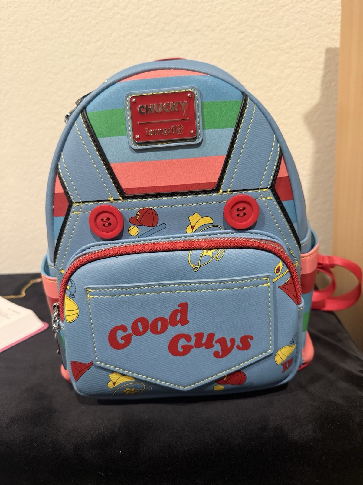 Loungefly Chucky Cosplay Good Guys Kids Play Mini Backpack