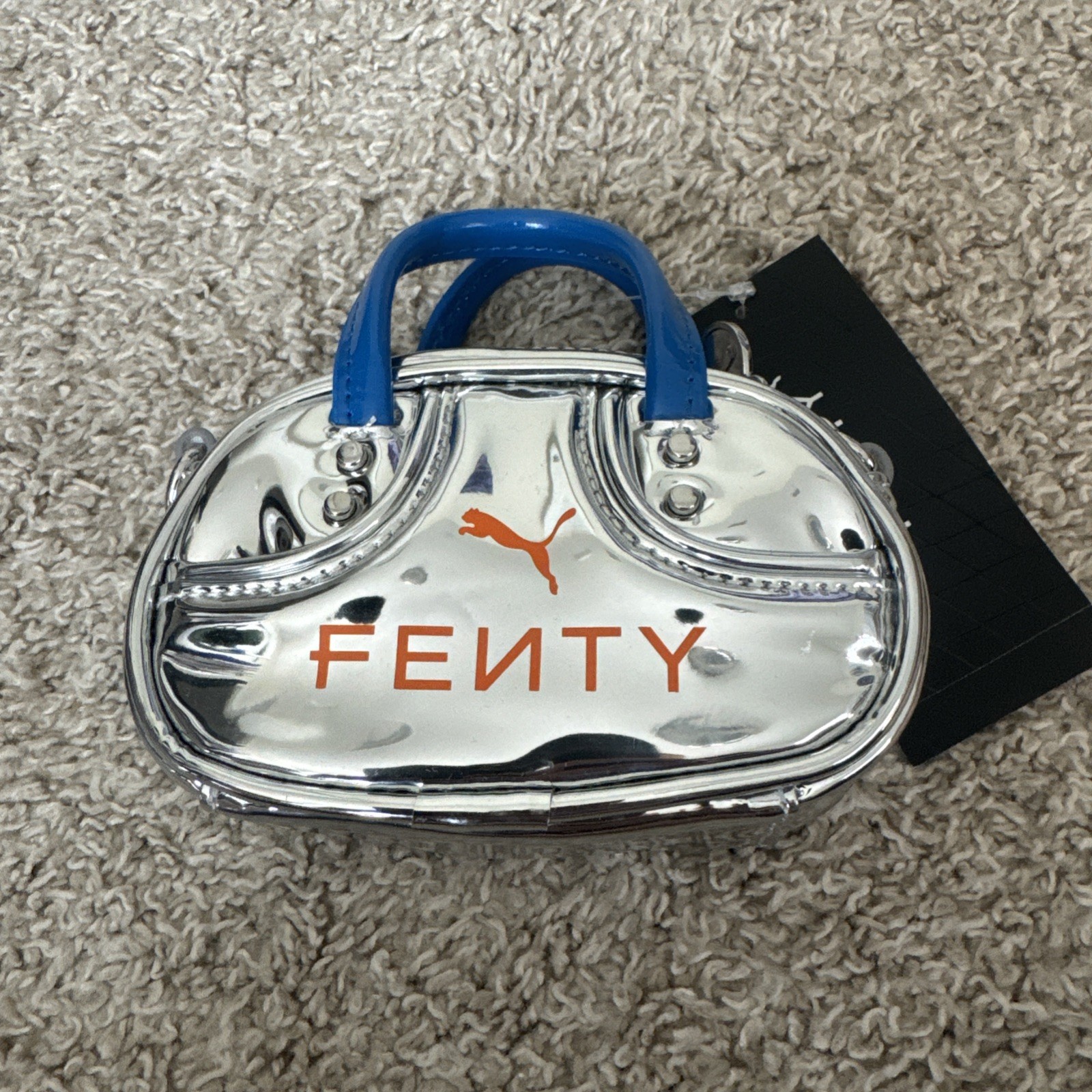 Puma X Fenty Mini Crossbody Sliver Bag Purse
