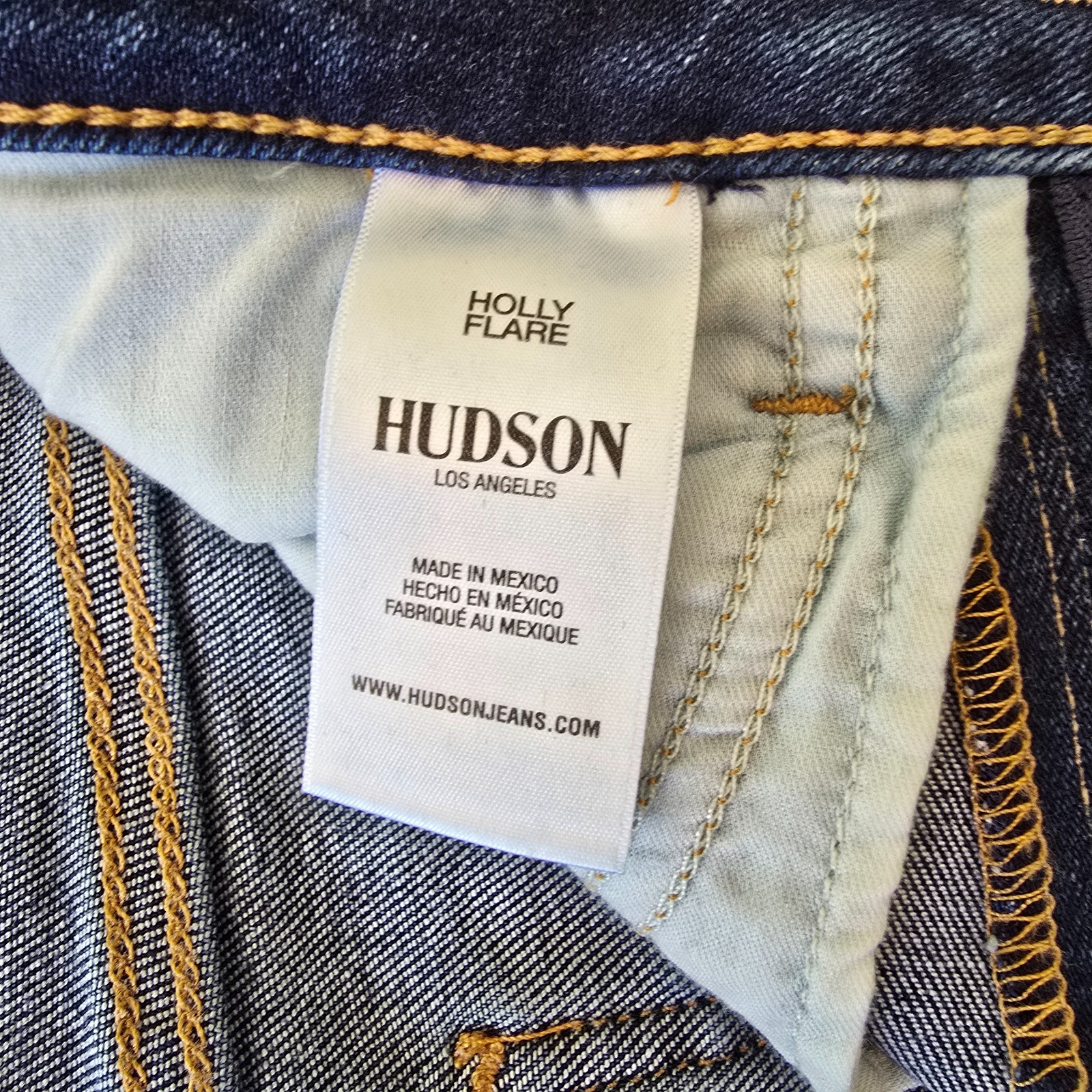 Hudson Holly Flare Jeans Womens 24 x 33 High Rise