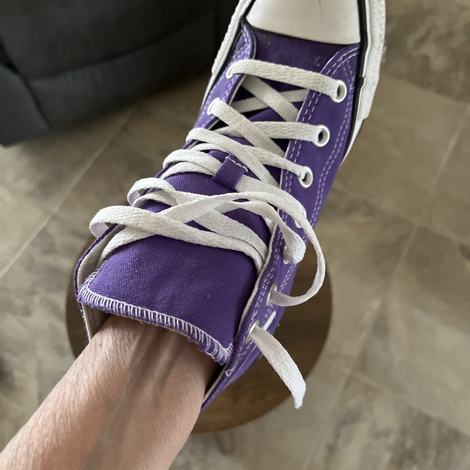 Converse Chuck Taylor All Star Hi Tops Electric Purple 137833F Size7.5