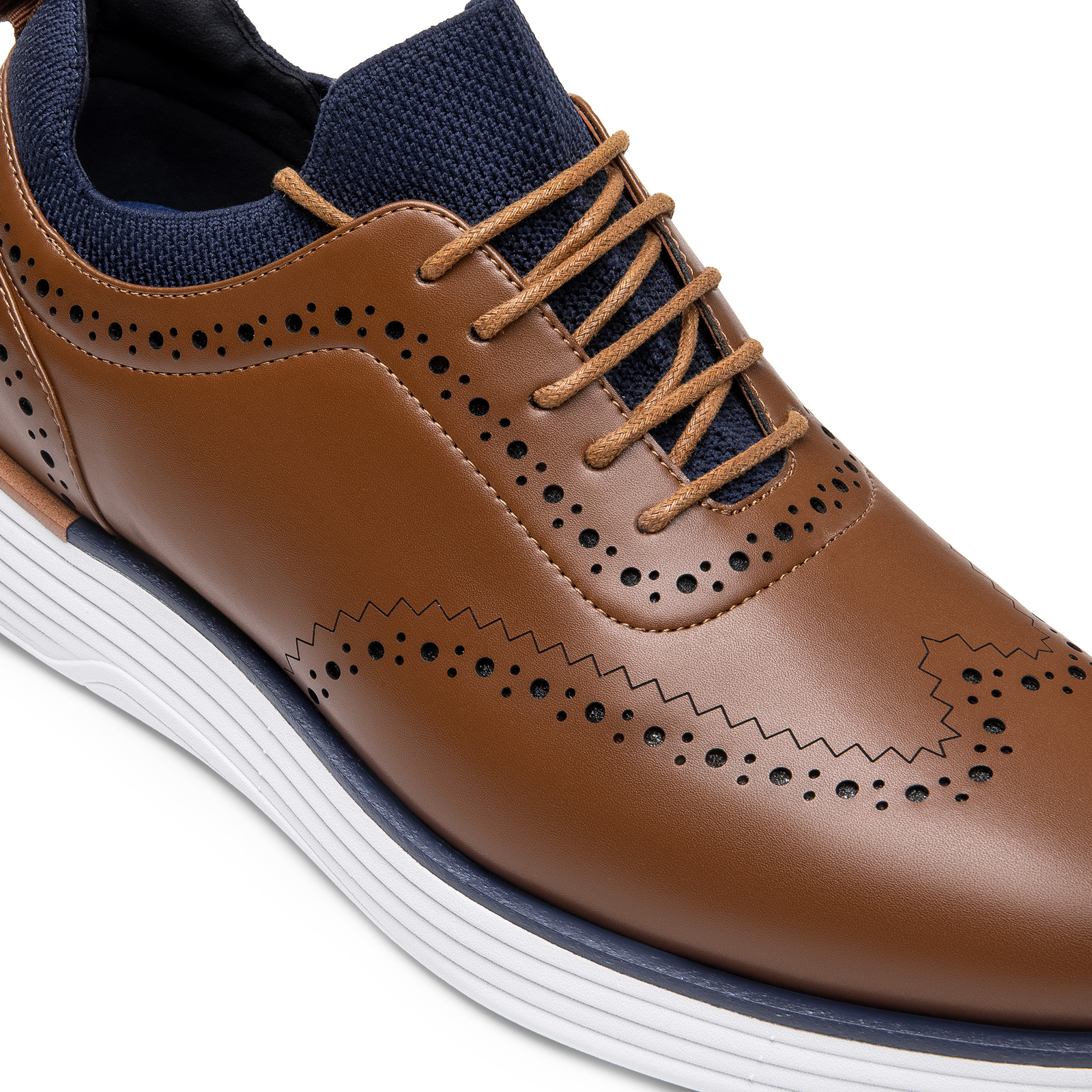 Men’s Fashion Dress Sneakers Oxfords Casual Wingtip Brogue Comfortable Shoes