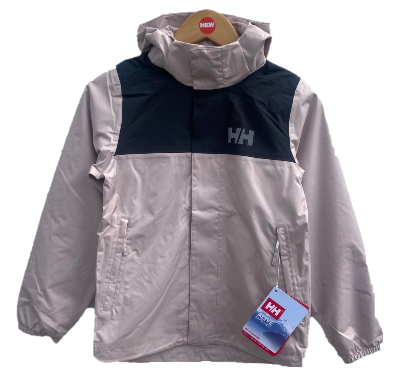 Helly Hansen Girl’s Vancouver Rain Jacket PINK $95, Size: 12