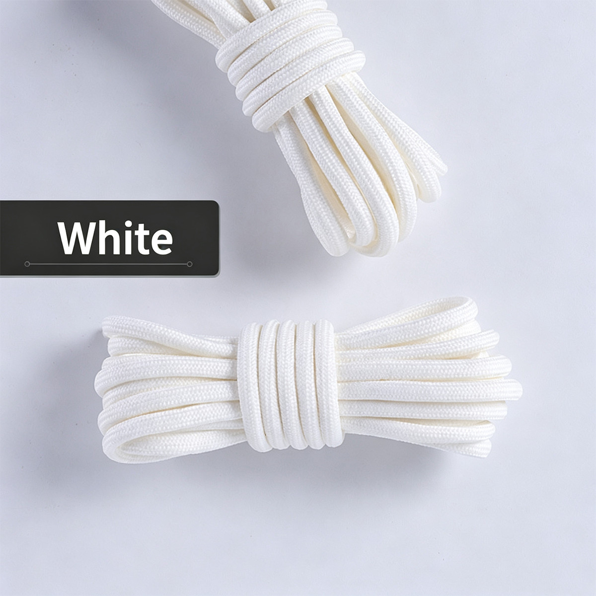 Round Shoelaces Replacement for Boots Sneakers Athletic Sport Shoes 47/55 Inch