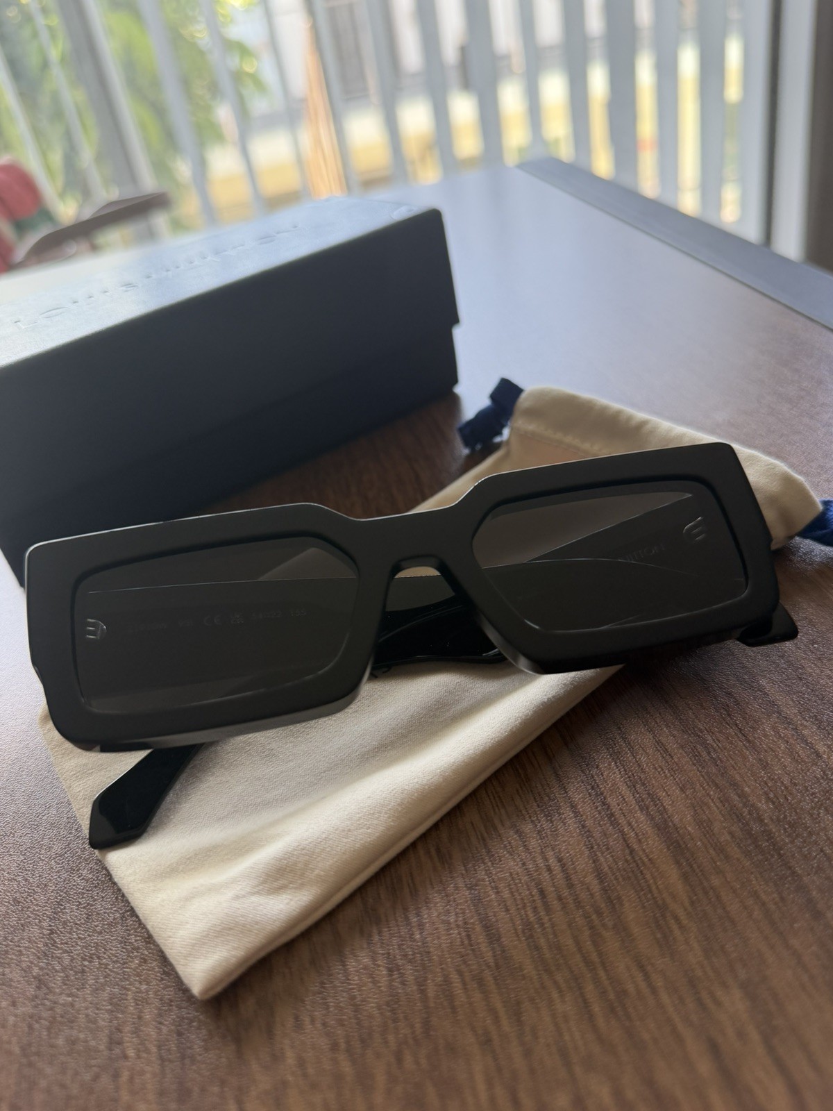 Louis Vuitton Z1910W 93L Clash Square Sunglasses- worn once only