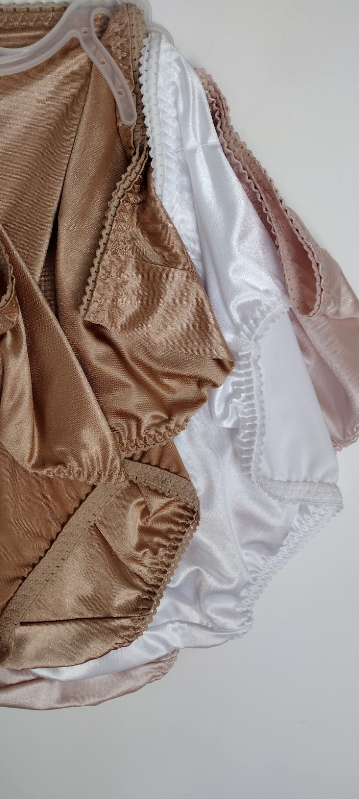 VANITY FAIR Women 3-Pair Undershapers Hi Cut Underwear Panties Nylon Size 4XL 11