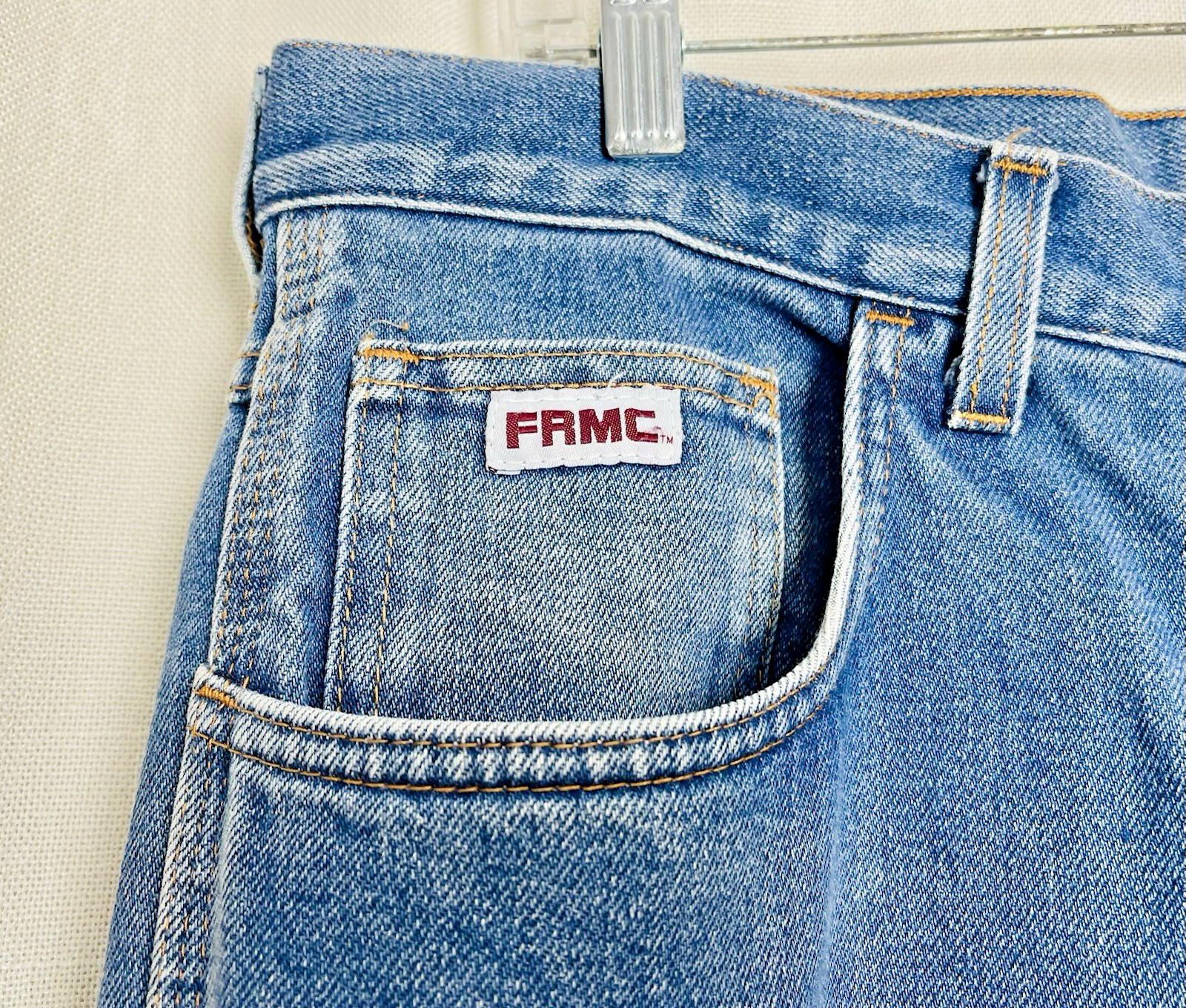 Tyndale FRMC Jeans Mens 36×32 Flame Resistant Workwear Blue Denim Pants F290T