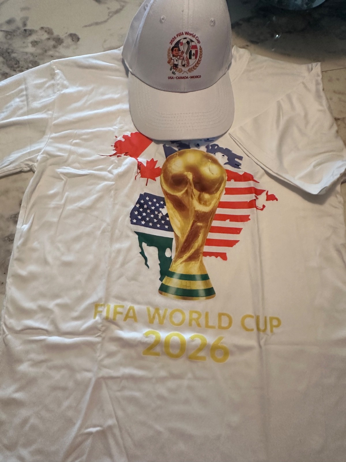 2026 FIFA World Cup Shirt And Hat Bundle