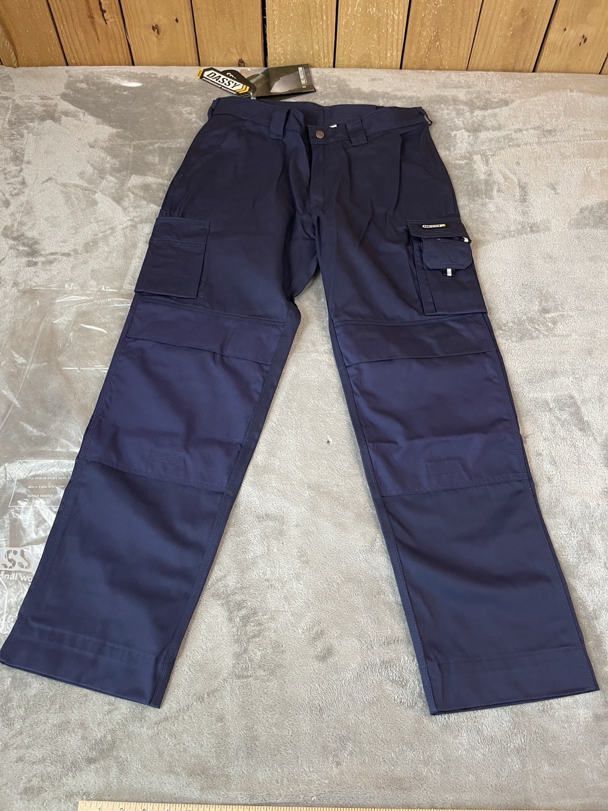 Dassy Miami Work Trousers Pants Knee Pockets 36×32 New With Tags.