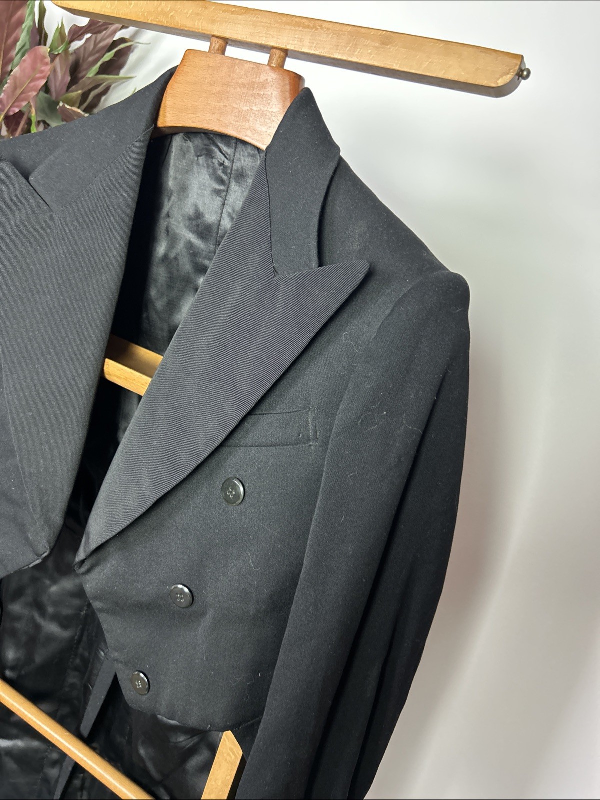 Bespoke 1930s White Tie Tailcoat 34R Handmade Dinner Savile Row Antique Vintage