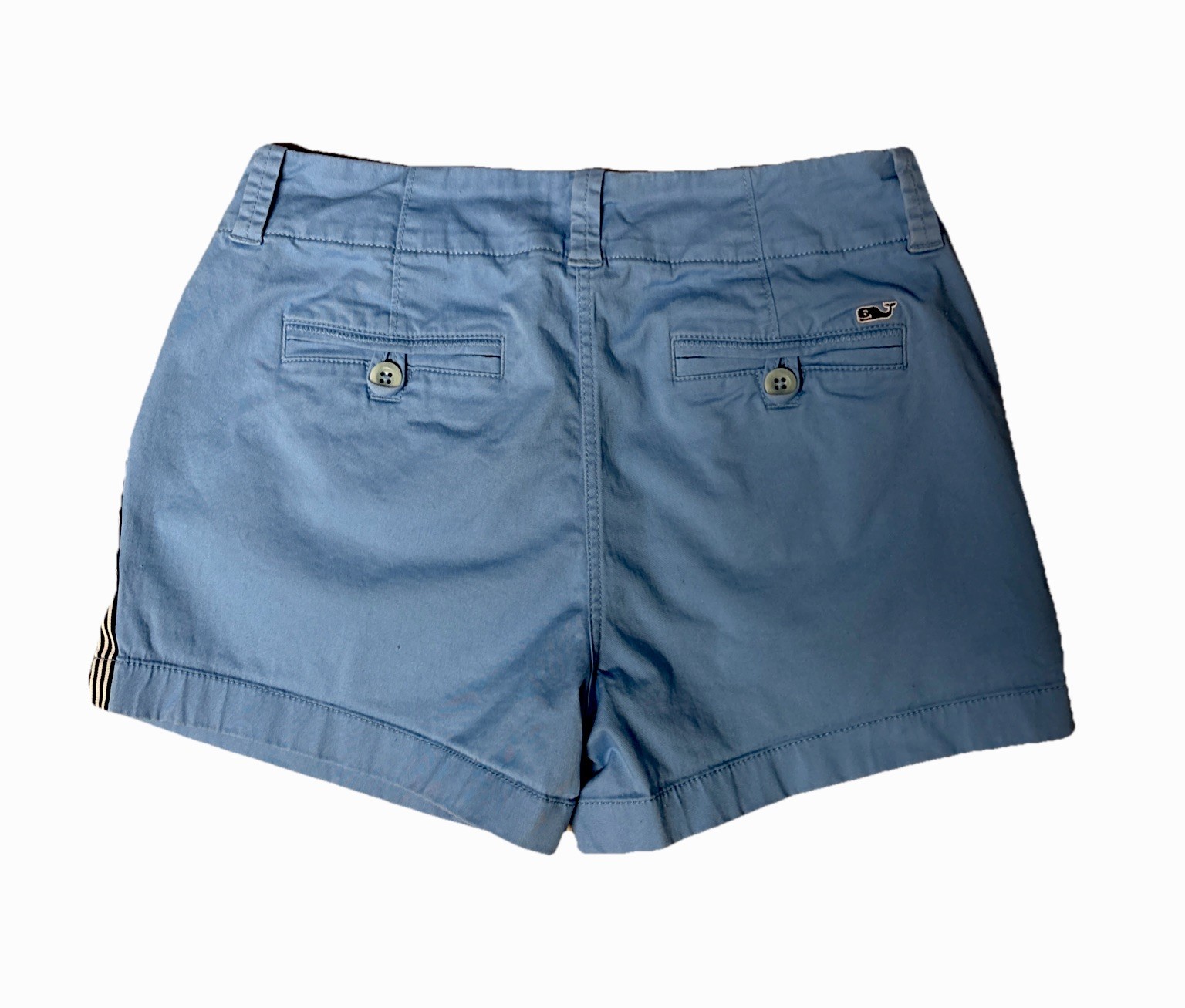 Vineyard Vines Everyday Chino Shorts Women’s Size 2 Stretch Stripe 3.5” Inseam