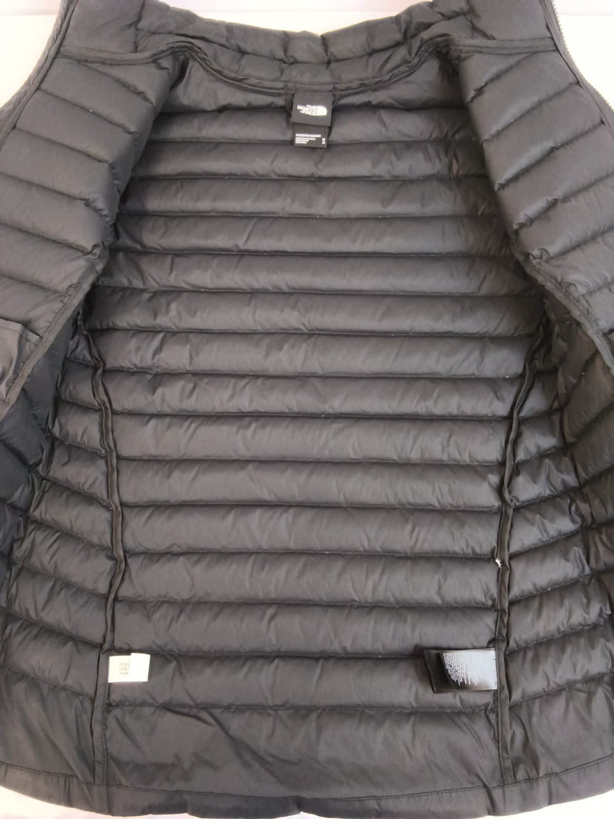 The North Face Pro Down Puffer Jacket Women’s M Black 700FP Mock Neck #W4929