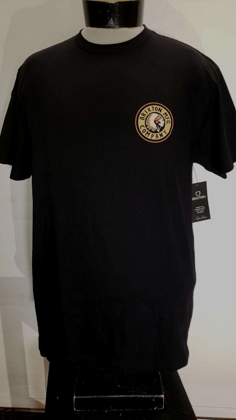 NEW NWT BRIXTON Mens medium M T shirt Combine ship Discount