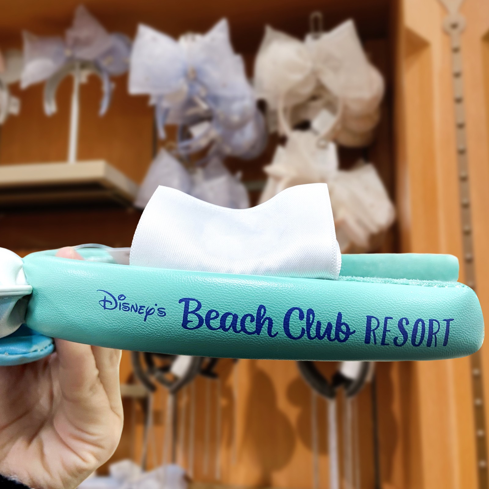 Disney Parks Ice Cream Beach Club Headband Loungefly Mickey Mouse Minnie Ears