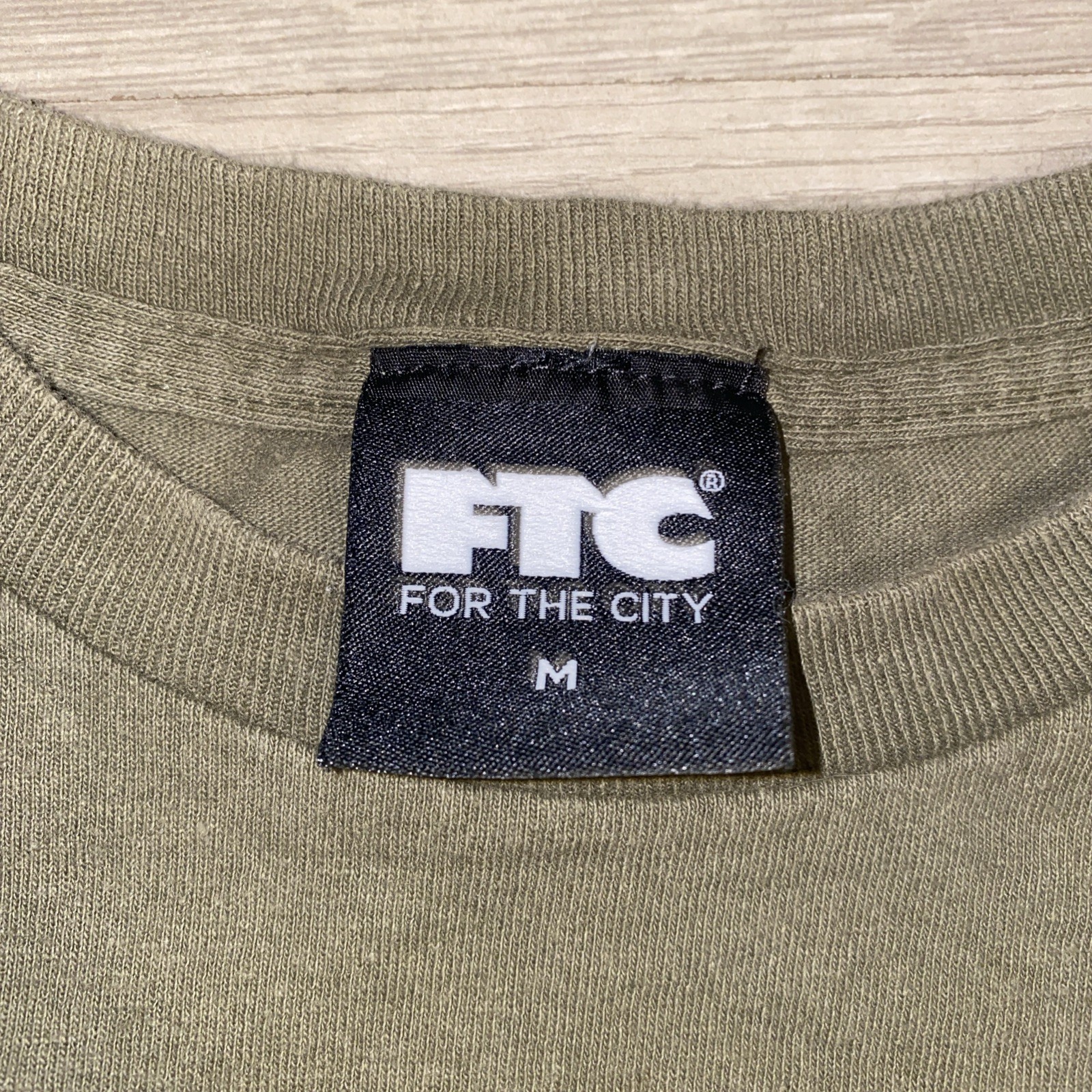 FTC Skateboarding SF NY For The City DUCK T-shirt Medium Green Skate SK8 Tee