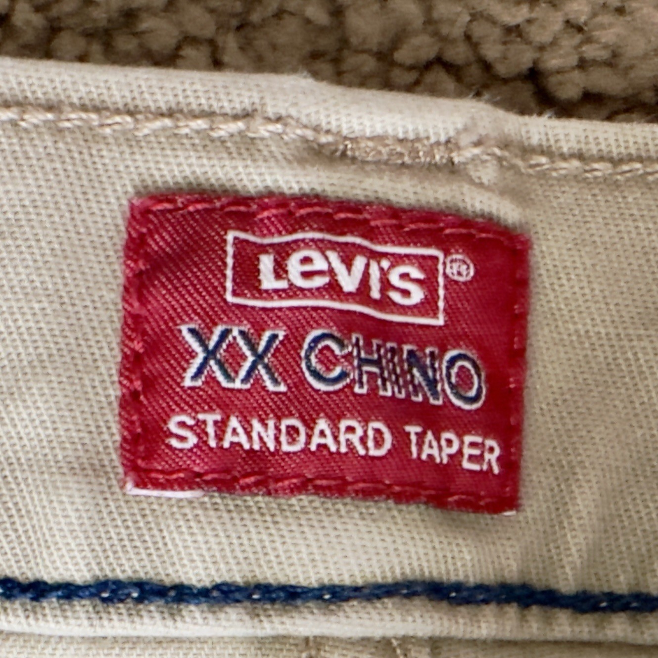 Levi’s XX Chino Standard Taper Men’s Pants 34×34 Mineral Black