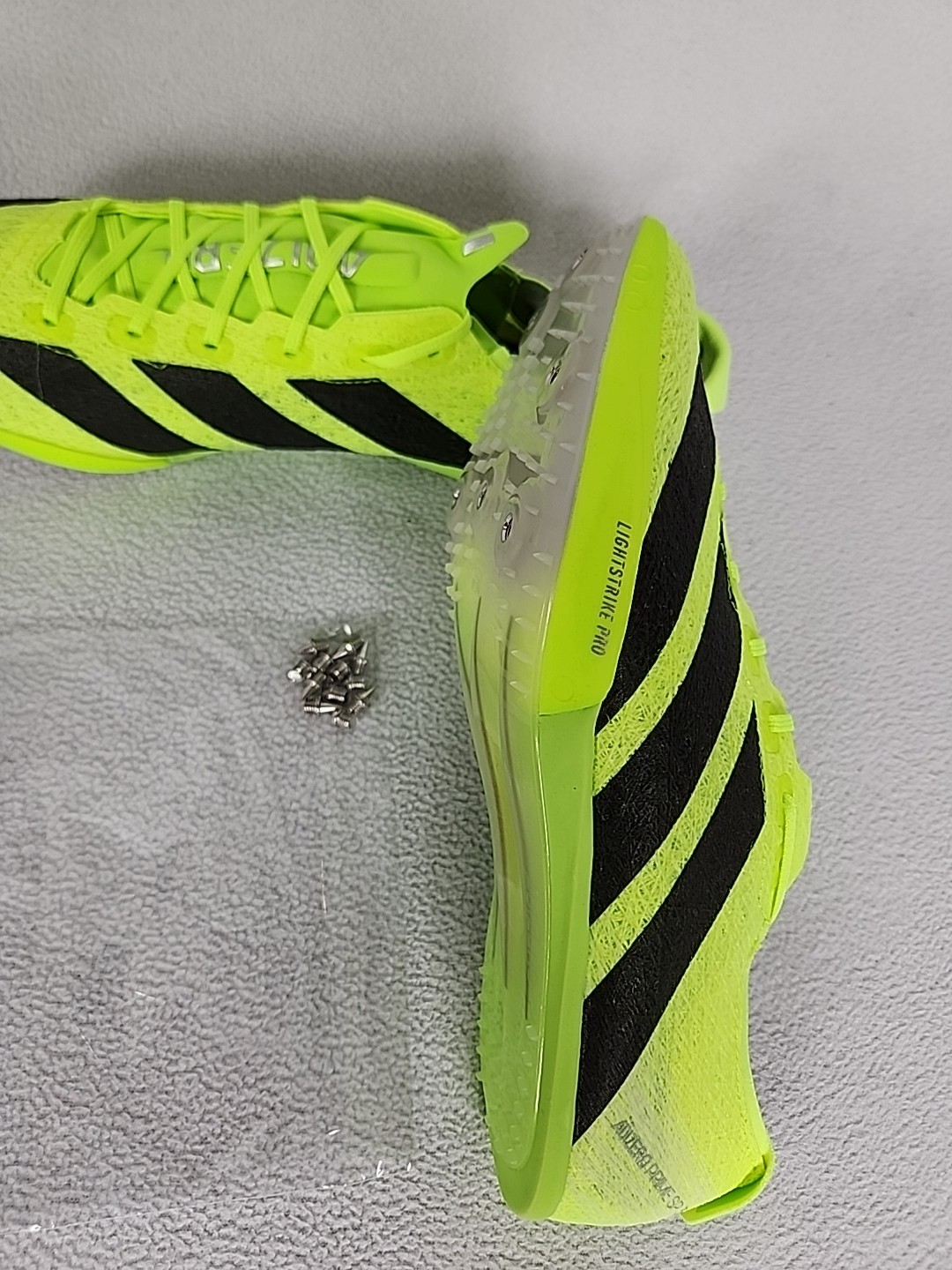 Adidas Adizero Prime SP 3 Sprint Track Shoes Size 7.5 Men’s Yellow Spikes IH5800