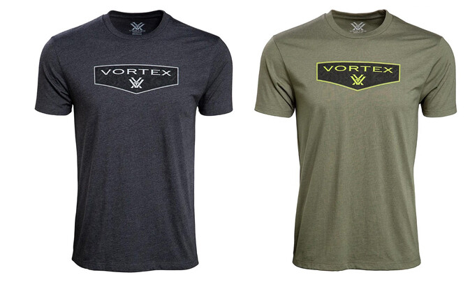 Vortex Optics Shield Short Sleeve T-Shirt Mens M/L/XL/2X Heather
