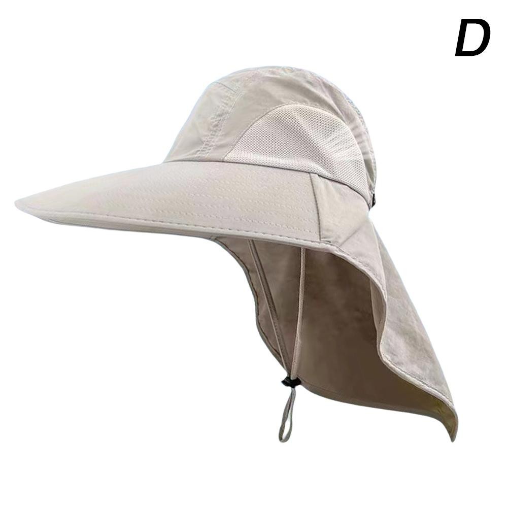 Wide Brim Sun Hat UV Protection Bucket Cap For Hiking Camping Fishing Safari Men