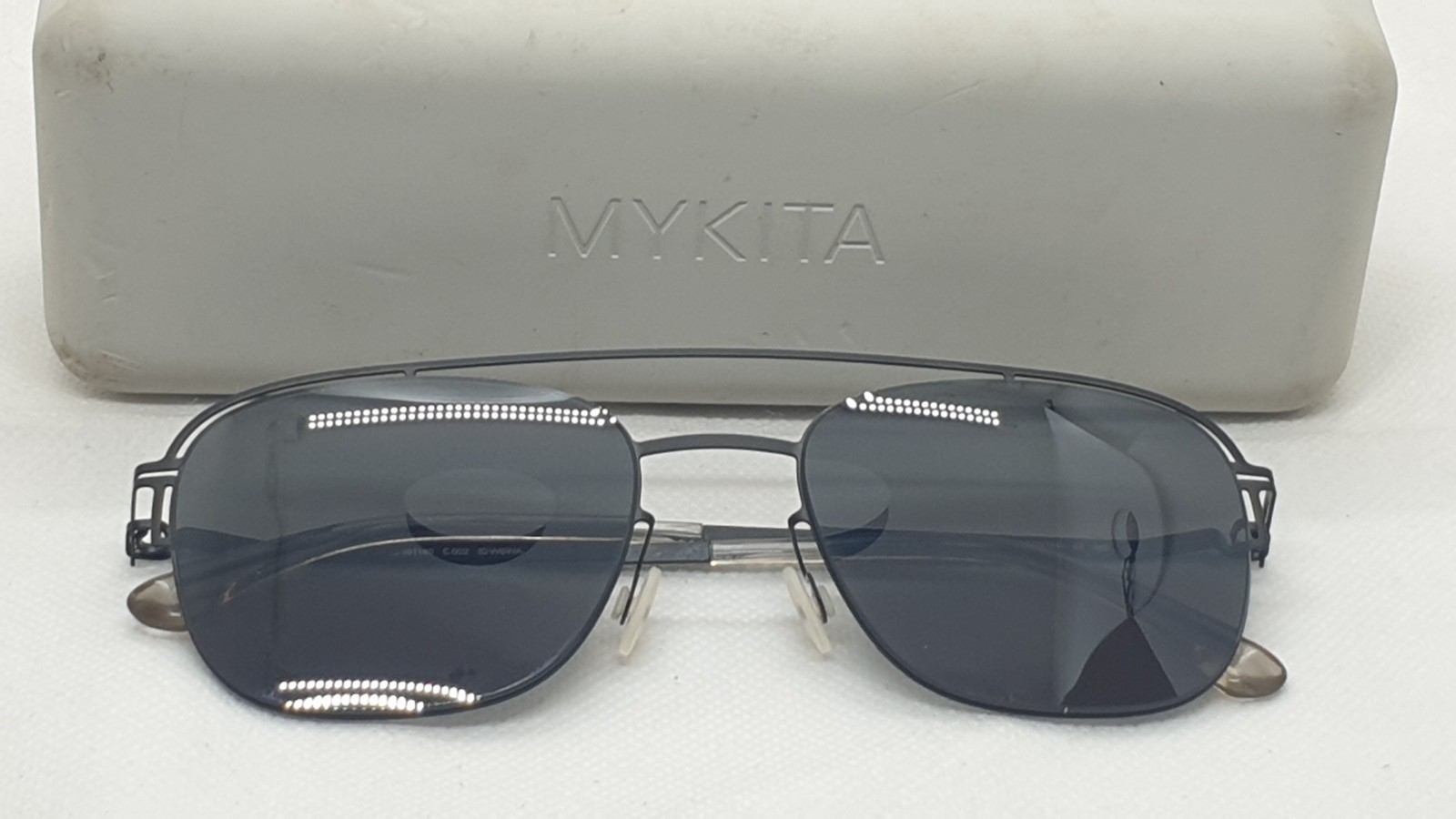 MYKITA Sunglasses Matte Black Model “NOR” C002 Handmade in Germany