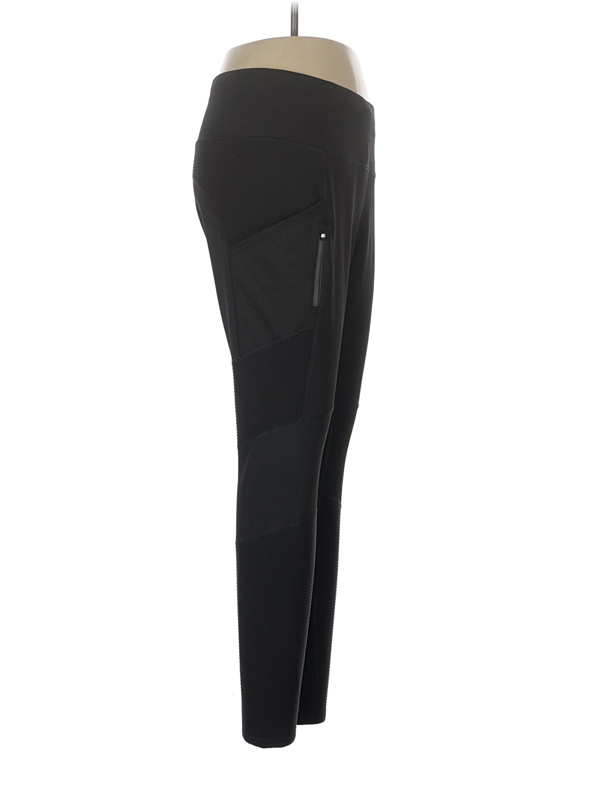 Athleta Women Black Active Pants L