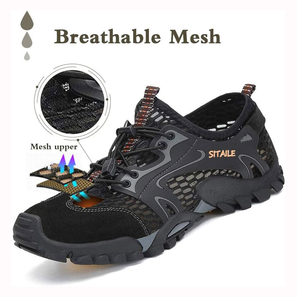 Hiking Water Shoes for Men Women Quick Dry Aqua Swim River Pool Beach Sandals