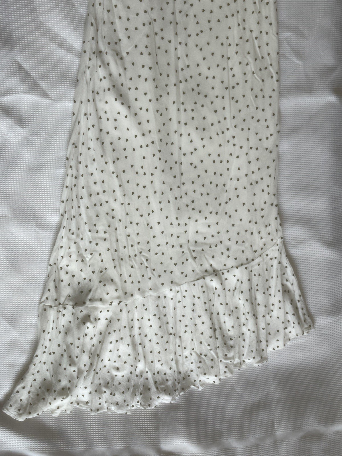 American Eagle Outfitter Maxi Women’s Dress White/Black Polka Dot Size Small