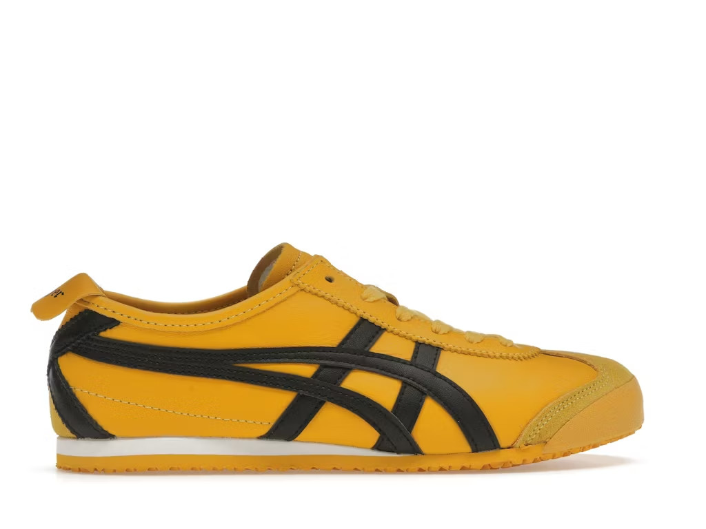 Onitsuka Tiger Mexico 66 Yellow Black Sneakers Kill Bill Shoe Size 7