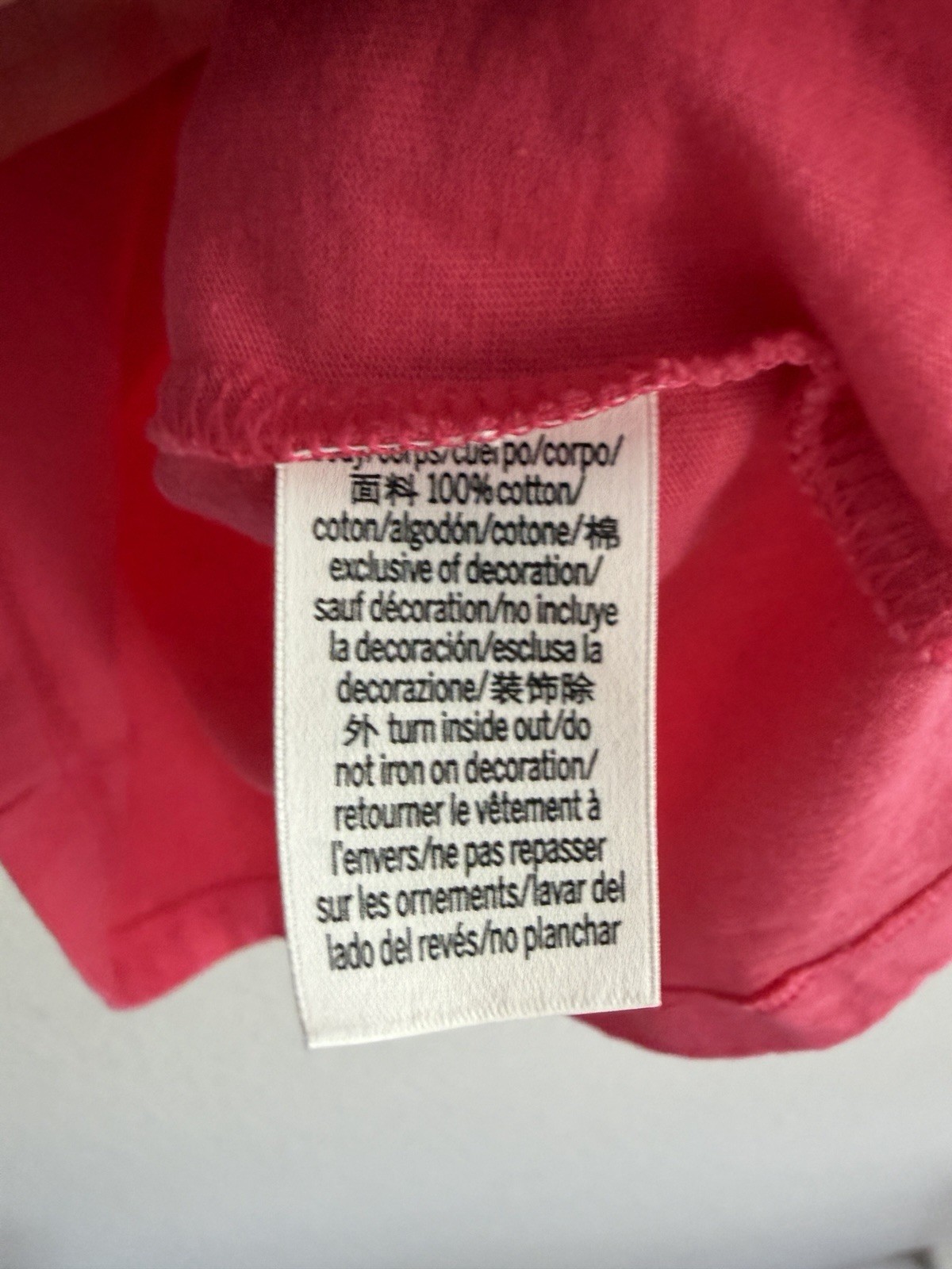 Victoria’s Secret PINK Perfect Cotten Tee ~ Double Bubble Heart Bling ~XS~