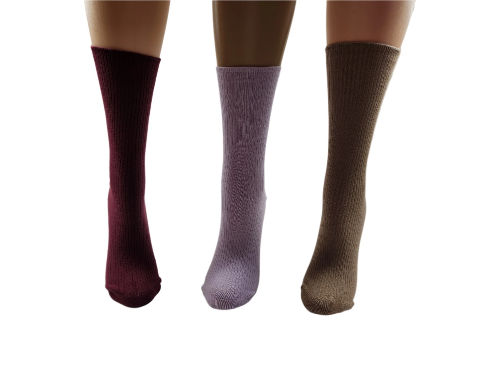 Sierra Socks Diabetic/Arthritic Rayon from Bamboo Soft Crew Comfort Top Socks