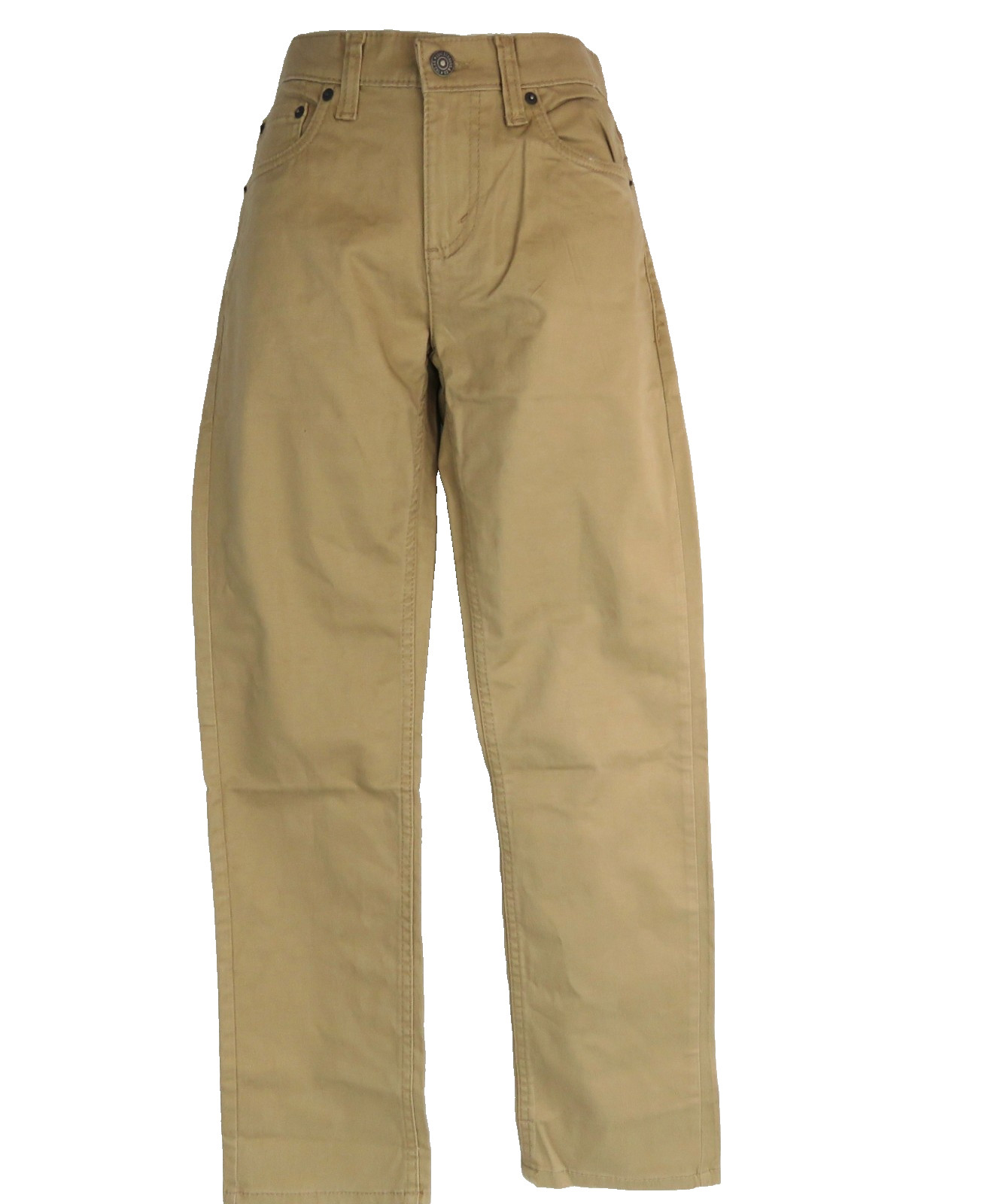 Levi Strauss 511 Slim Tan Jeans Youth 14 Regular W 27/L29 Adjustable Waist Khaki