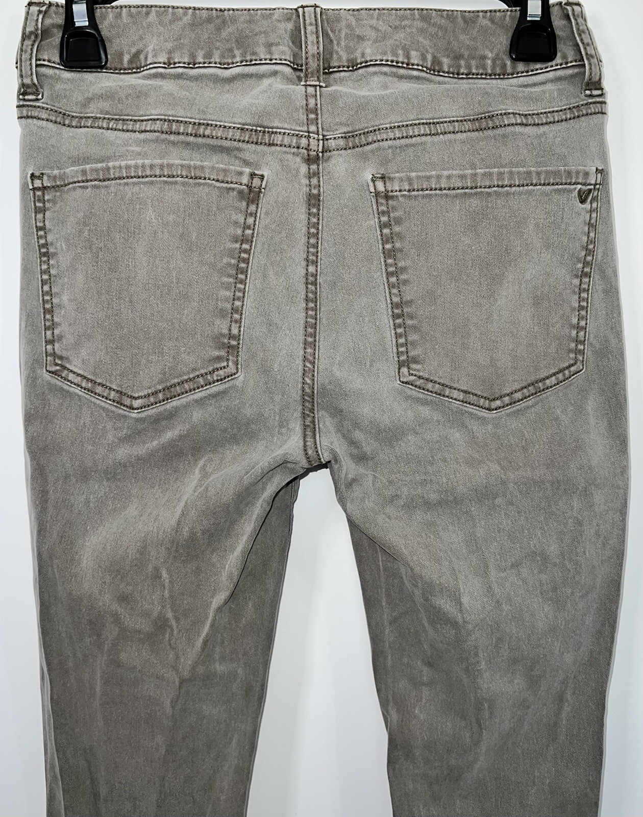 American Eagle Women’s Size 2 Hi Rise Jeans Pants Gray Green