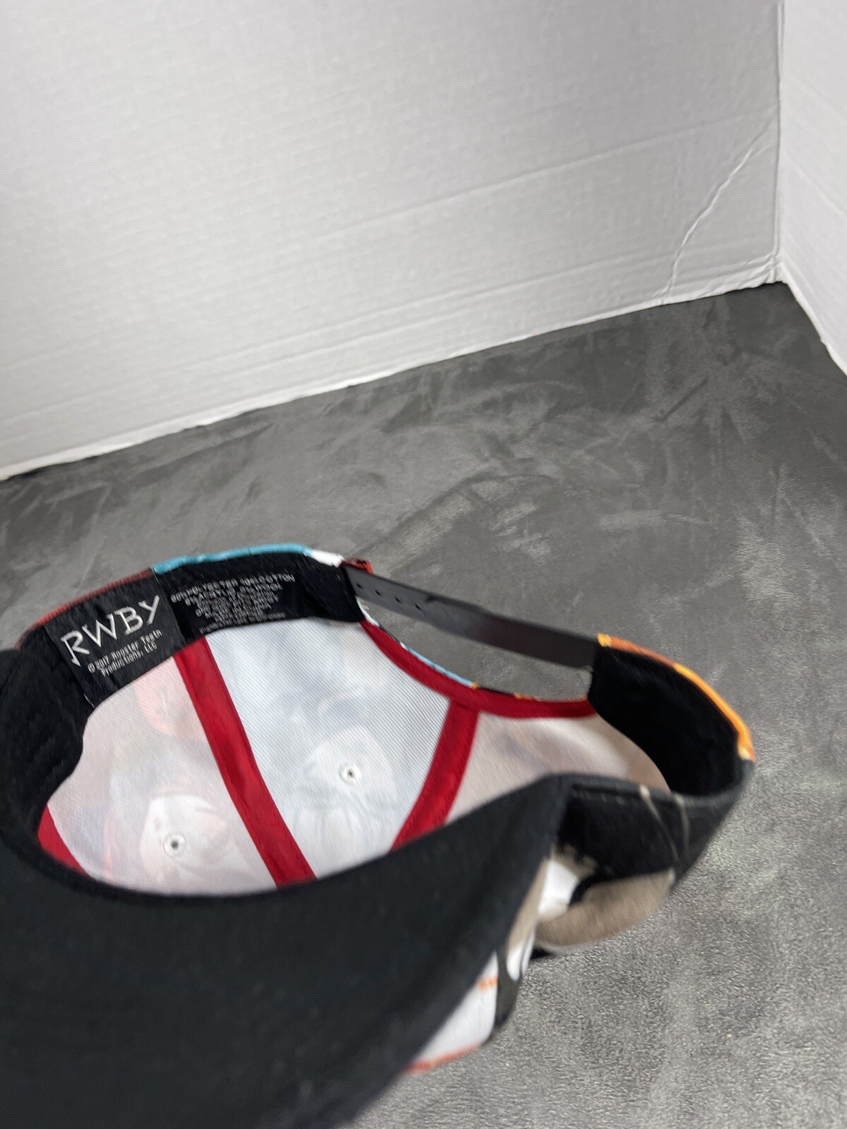 Rooster Teeth RWBY Red White Blue Yellow Anime New Unused Hat Cap Snapback