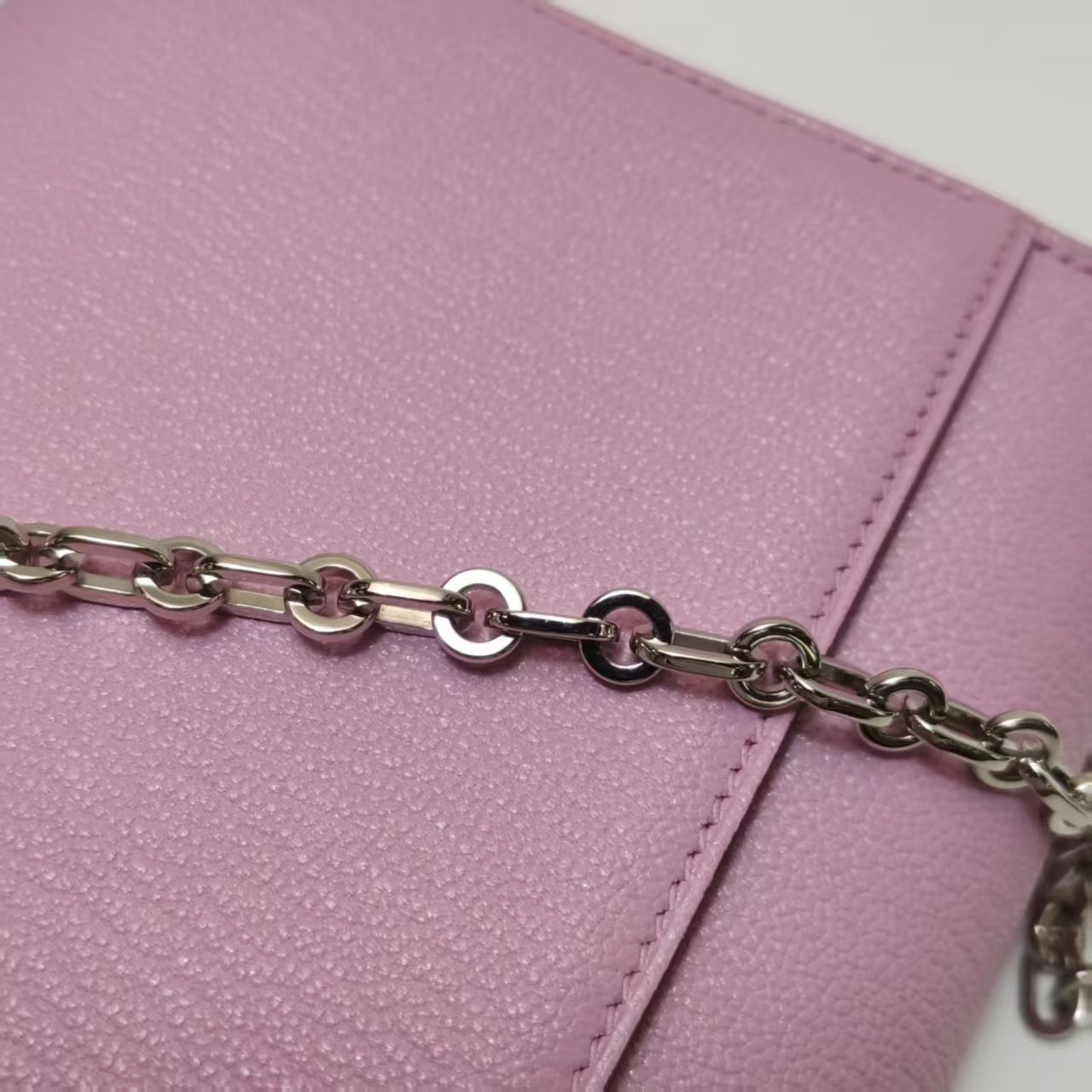 Hermes Verrou Mini 17 Chevre Mysore Mauve Sylvestre X9 Pink PHardware PHW Auth