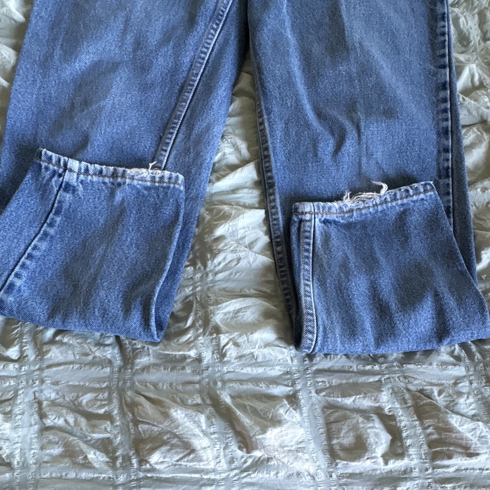 Vintage Orange Tag Levi’s Men’s Relaxed Fit Tapered Leg Jeans Medium Wash Blue