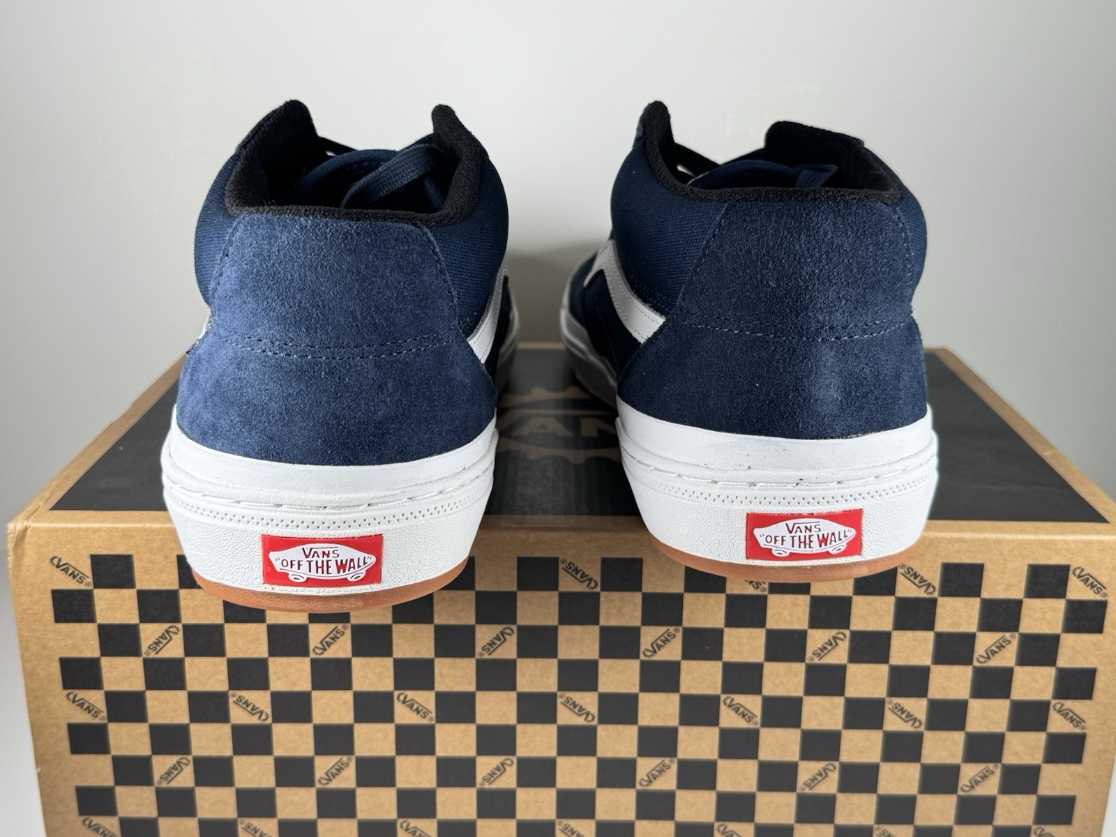 Vans Bmx Style 114 Sneakers Men’s Size 10.5 Navy/White VN0A2Z3VNAV